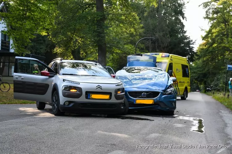 Botsing in Loosdrechtse Bos