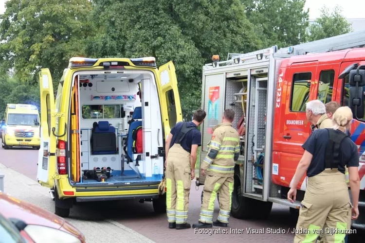 Zwaargewonde bij brand in Hilversum