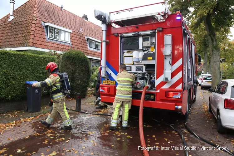 Brand in schuur