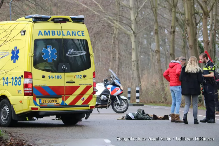 Persoon zwaargewond na ongeval