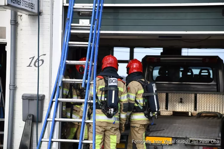 Bewoner blust zelf dakbrand