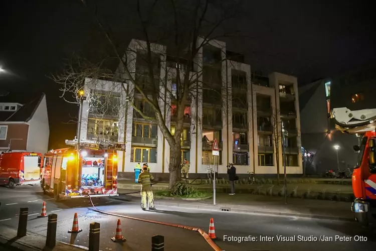 Brand in appartementencomplex Hilversum