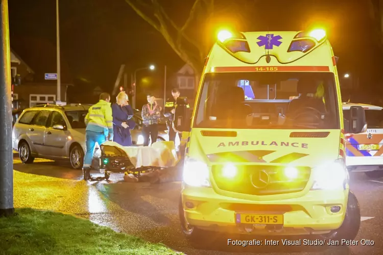 Man gewond na aanrijding in Hilversum