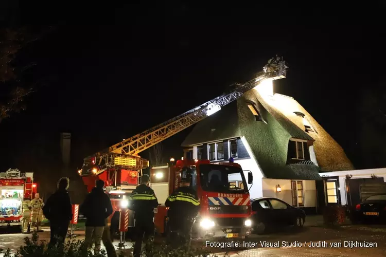 Groot alarm voor mogelijke brand in Naarden