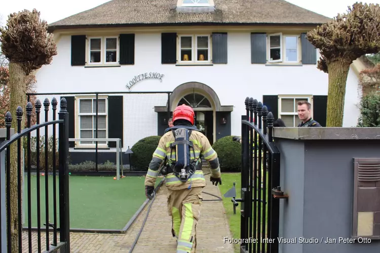 Brandweer uitgerukt naar Blaricumse villa