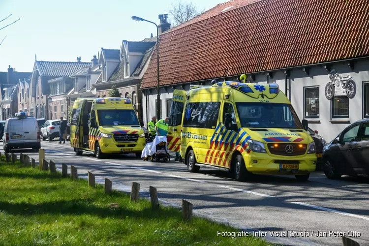 Motorrijder en jongetje raken gewond bij ongeval &#39;s-Graveland