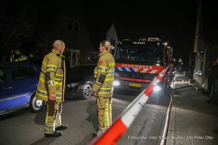 Brand in aanbouw woning Hilversum