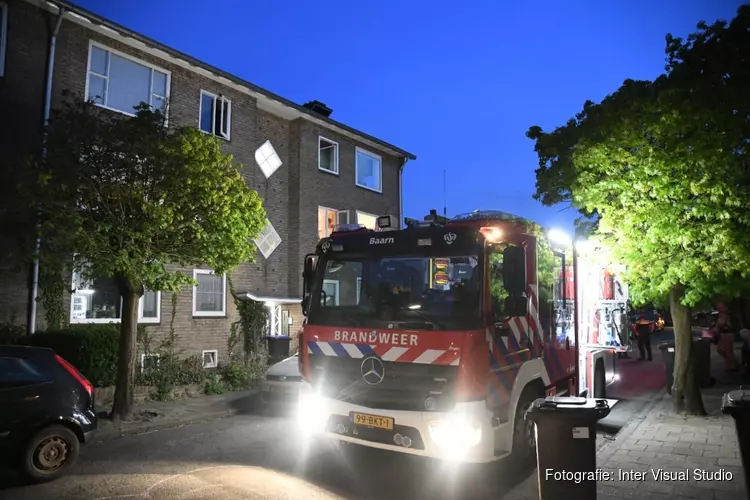 Woningbrand in Baarn