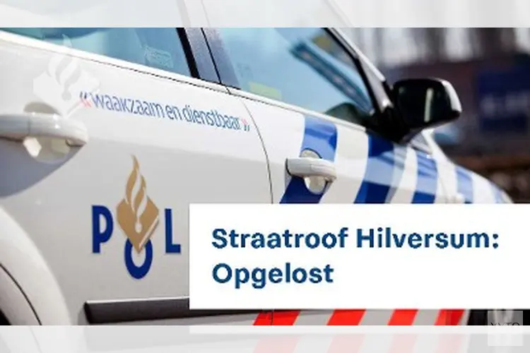 Dankzij tips verdachte aangehouden voor straatroof Hilversum