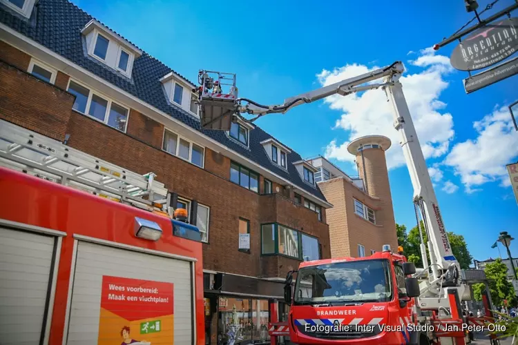 Brand in bovenwoning Hilversum