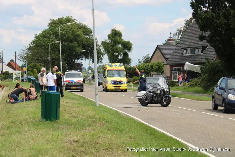 Motorrijder gewond na ongeval in Nederhorst den Berg