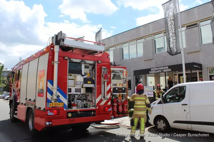 Brandmelding bedrijfspand Kabelweg Huizen