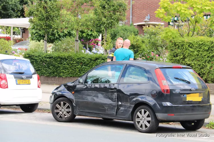 Schade na ongeval in Bussum