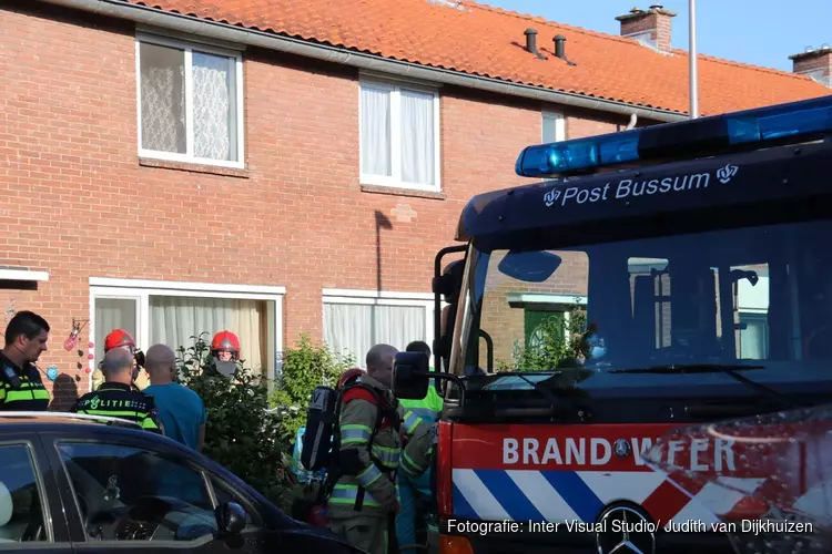 Gewonde bij keukenbrand in Bussum