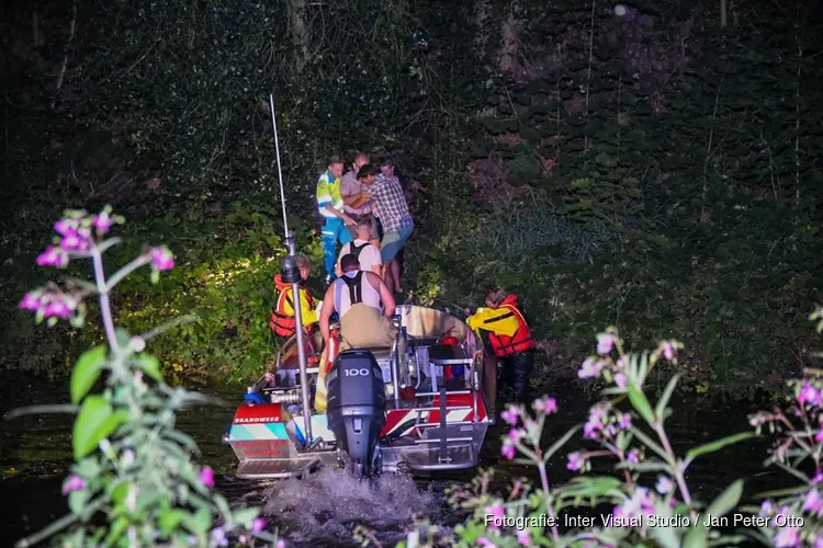 Vermiste man aangetroffen op talud in Hilversum