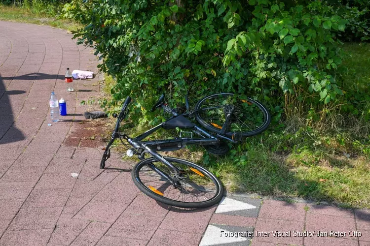 Fietser gewond bij botsing