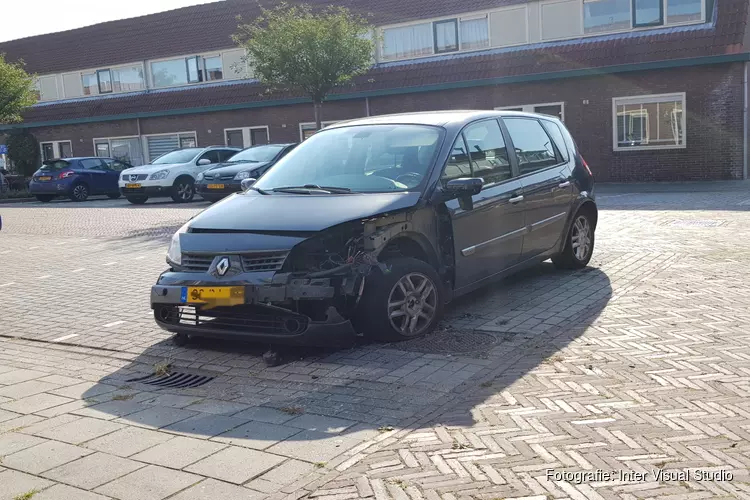 Auto total loss na incident in Bussum