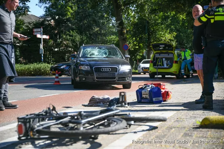 Fietsster aangereden in Loosdrecht