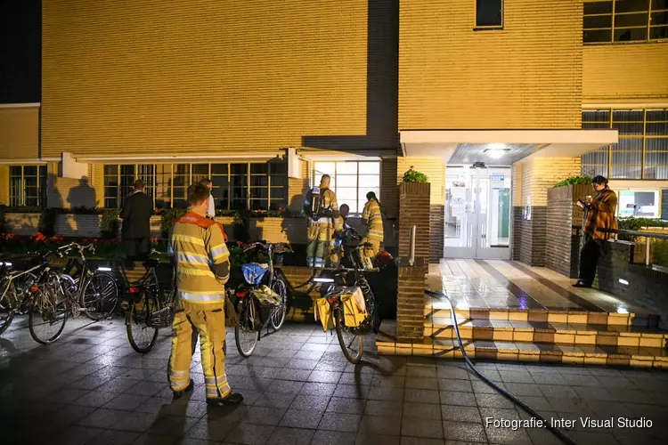 Brandje bij Hilversumse raadhuis snel onder controle