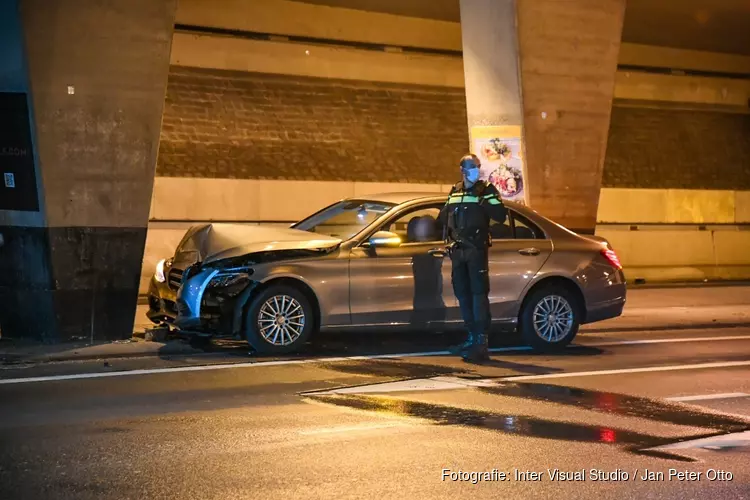 Auto total loss na ongeval in Huizen